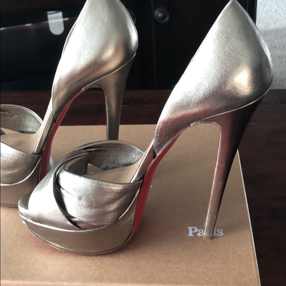 Christian Louboutin Volpi 150 - gold - Picture 2 of 8